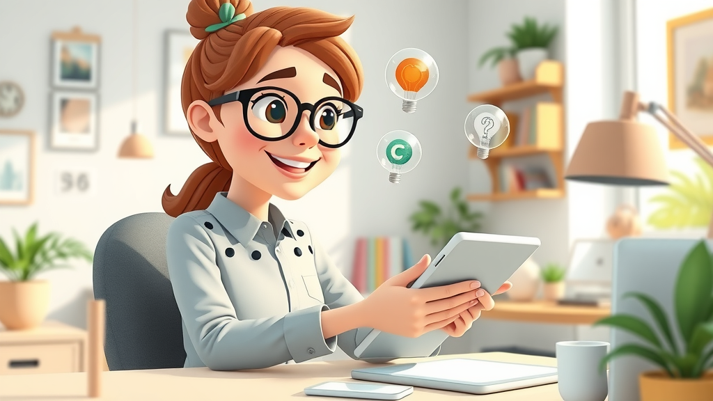 creative small business blogger creating content strategy for online marketing for small businesses