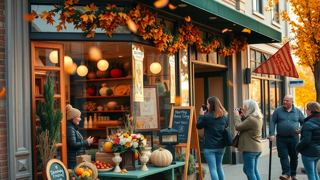 Long Island small business storefront optimized for seasonal Google Business Profile marketing