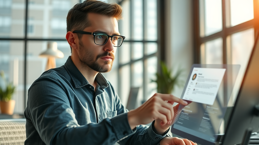 marketer creating targeted email campaign, customizing personalized content and dynamic elements for better engagement