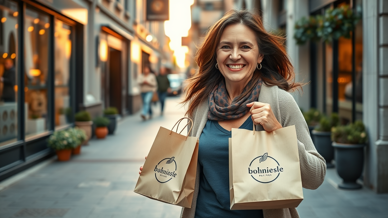 Content marketing authority trustworthy local service provider, proud expression, shaking hands with satisfied customer, cozy shop, certificates on wall