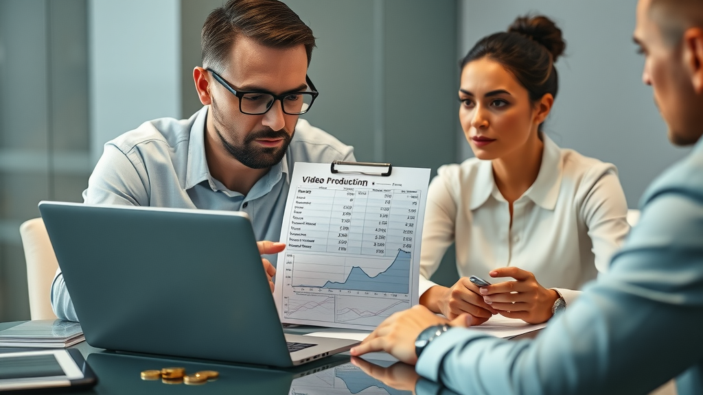 video marketing cost analysis, budgeting for video production