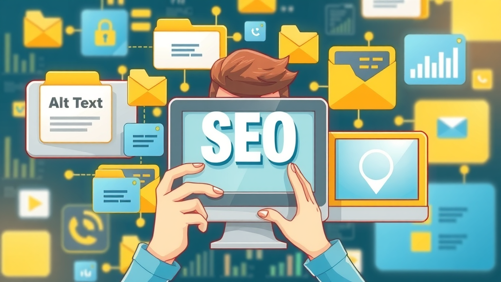 local SEO optimization image optimization icons for alt text and compression