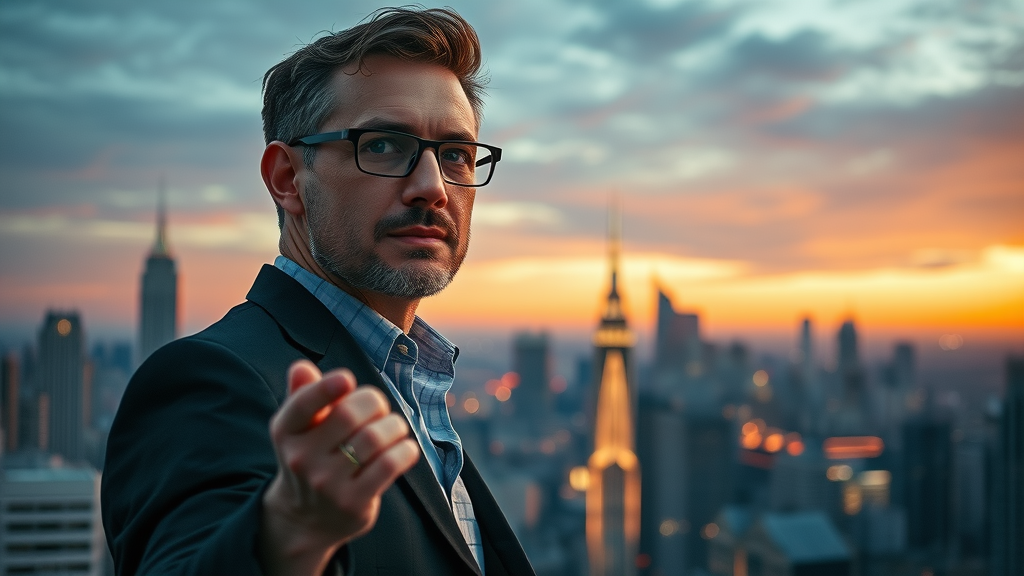 Forward-looking entrepreneur exploring local SEO strategies for ongoing business growth