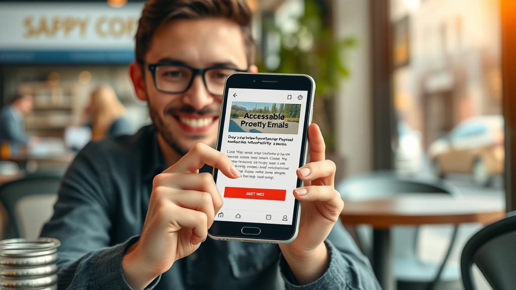 mobile-optimized marketing email template for conversion and engagement