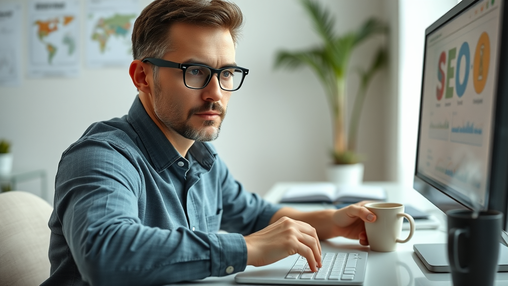small business professional keyword research local business seo office