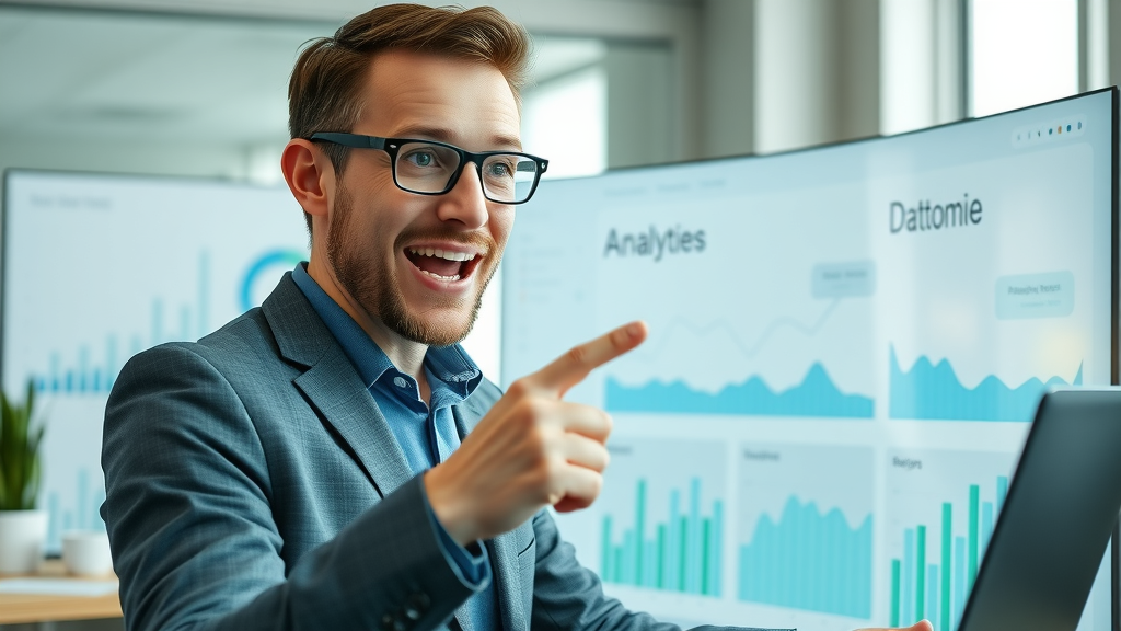Google analytics dashboard showing local search growth for Long Island small business